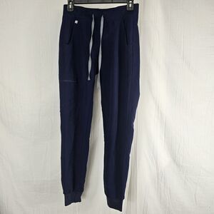 Figs Women's Technical Collection Zamora Jogger Scrub Pants Navy XS